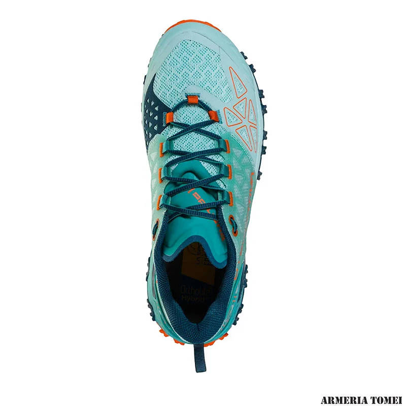 LA SPORTIVA - DONNA - BUSHIDO II W'S LAGOON/CHERRY TOMATO - immagine 3