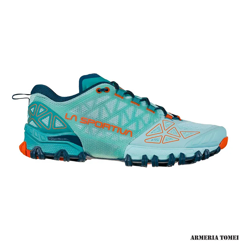 LA SPORTIVA - DONNA - BUSHIDO II W'S LAGOON/CHERRY TOMATO - immagine 4