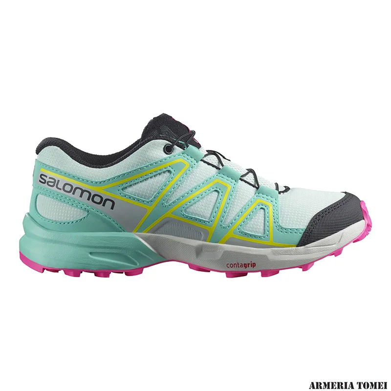 SALOMON - BIMBO/A - SPEEDCROSS J Bleached Aqua / Blue Radiance / Lunar Rock