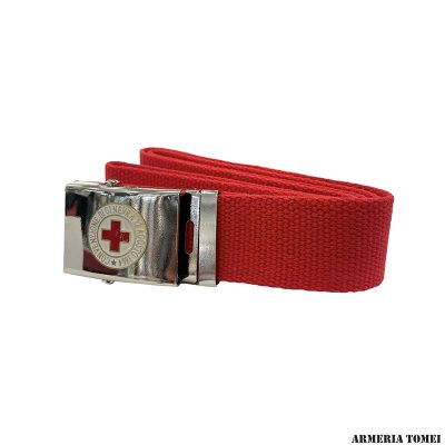 CINTA IN CANAPA CROCE ROSSA ITALIANA CONVENZIONE DI GINEVRA 22 AGOSTO 1984