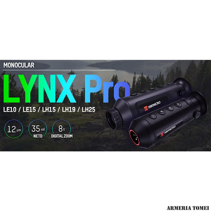 MONOCOLO TERMICO - HIKMICRO - LYNX Pro HD LH15 Dig.Zoom 1.47/11.76x TELEMETRO 8G Wifi 1280×960 Lens 15mm (A) -HM-LH15 - immagine 2