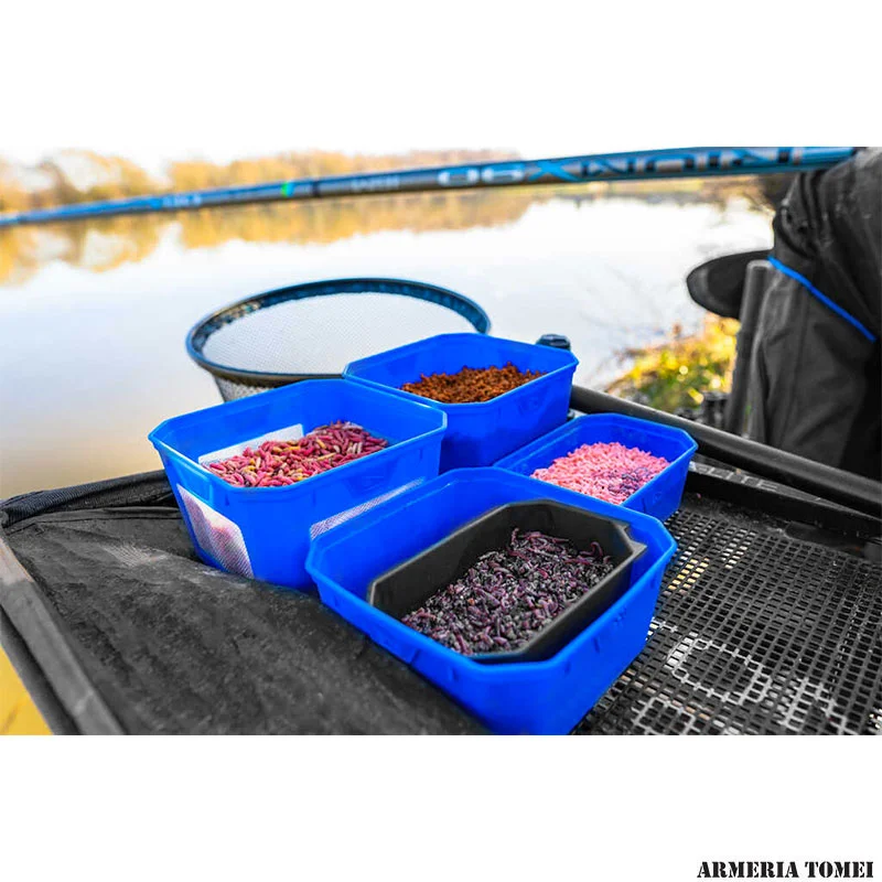 PRESTON - BOX BLU PORTA ESCHE BAIT TUB 1.8 LITRE 3 PINT - immagine 3