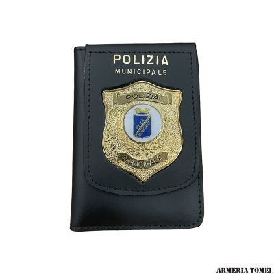 VEGA HOLSTER - PORTAFOGLIO IN PELLE POLIZIA MUNICIPALE