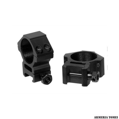 UTG - COPPIA ANELLI PER FISSAGGIO OTTICHE RGPM PICATINNY WEAVER 30mm MEDI