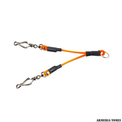 SDOPPIO CON PINZE IN CORDINO (ARANCIO)