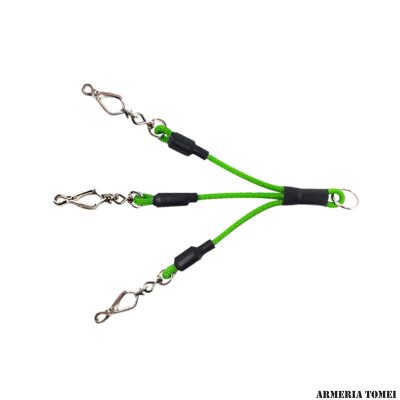 SDOPPIO TRIPLO CON PINZE IN CORDINO (VERDE)