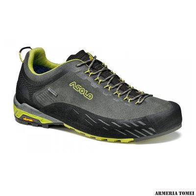 ASOLO - UOMO - ELDO LTH GV MM GTX GRAPHITE / GREEN OASIS