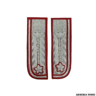 CARABINIERI - ALAMARI LUOGOTENENTE RICAMATI (COMPLETI DI STELLA) PER DIVISA ELEGANTE/DIVISA INVERNALE