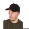 CAPPELLO - FOX - COLLECTION TRUCKER CAP BLACK/ORANGE