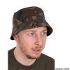 CAPPELLO - FOX - REVERSIBLE BUCKET HAT camo/khaki
