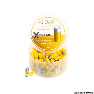 PALLINI ARIA COMPRESSA - ELKO - X-TREME CAL .4,5 MM ( .177 ) 9 GR / 0,58 G (150 PZ)