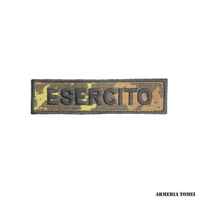 ESERCITO - SCRITTA SCRATCH VEGETATA