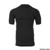 DEFCON 5 - HIGHLANDER COMBAT SHIRT SHORT SLEEVES WITH POCKETS (BLACK)