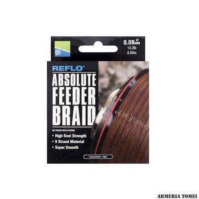 PRESTON - REFLO ABSOLUTE FEEDER BRAID 150m