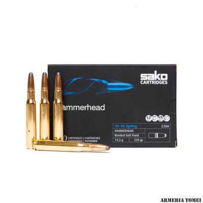 SAKO - 30-06 Spring. HAMMERHEAD Bonded Soft Point 14,3g | 220gr (20pz) -228A