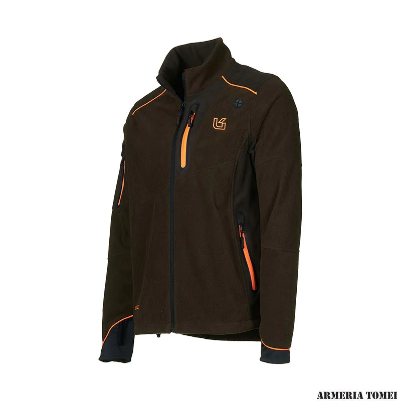 UNIVERS - GIACCA CACCIA GUARDIAN WINDSTOP VERDE/ARANCIO - immagine 3