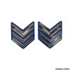 ESERCITO - COPPIA GRADI METALLO - CAPORAL MAGGIORE VFP