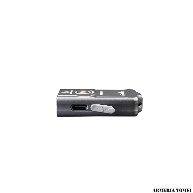 Fenix E01 V2.0 Mini Torcia Portachiavi Blu – 100 Lumen, 3 Modalità, Batteria AAA, IP68, 13g