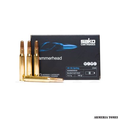 SAKO - 30-06 Spring. HAMMERHEAD Bonded Soft Point 11,7g | 180gr (20pz) -256A