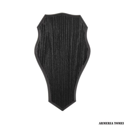 ALCES - SCUDO TROFEO SHIELD BLACK SMALL DEER 33x19cm