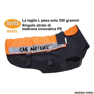 SAG NATURE - GIUBBOTTO ANTIZANNA RIGEL ULTRALIGHT CON 1 STRATO DI MEMBRANA PE