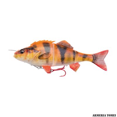 SAVAGE GEAR - 4D LINE THRU PERCH 23cm - 9.1" 145g - 5 1/5 oz SLOW SINK 03 Albino