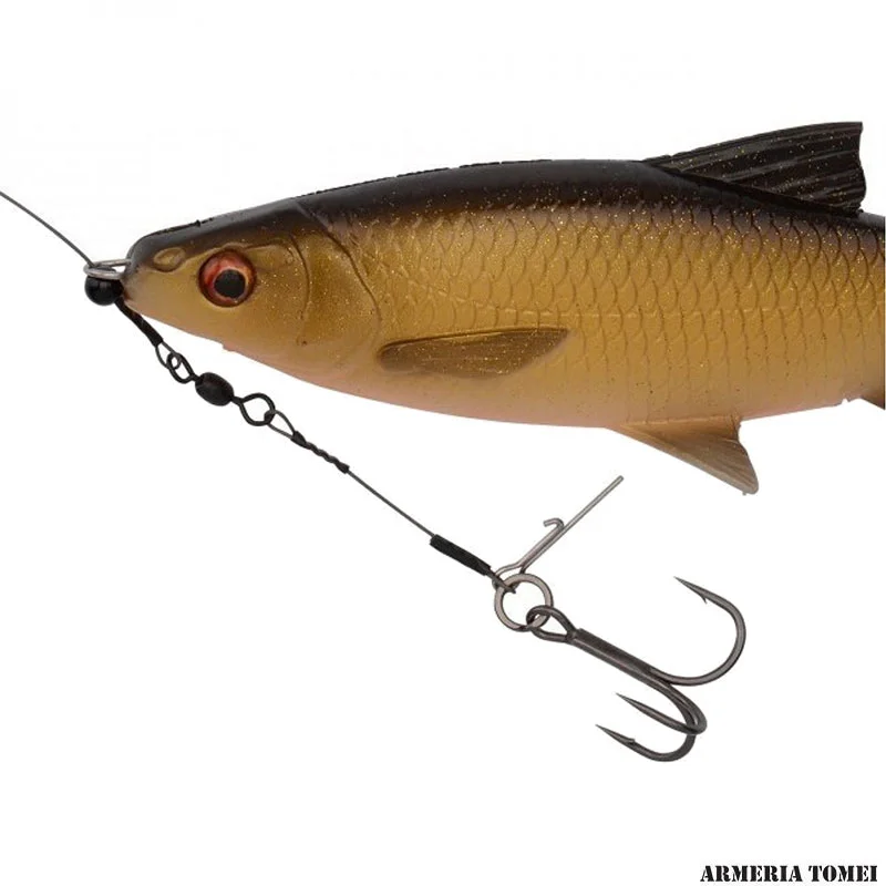 SAVAGE GEAR - RELEASE RIG M 40cm 22kg #1+#1/0 2pcs - immagine 2