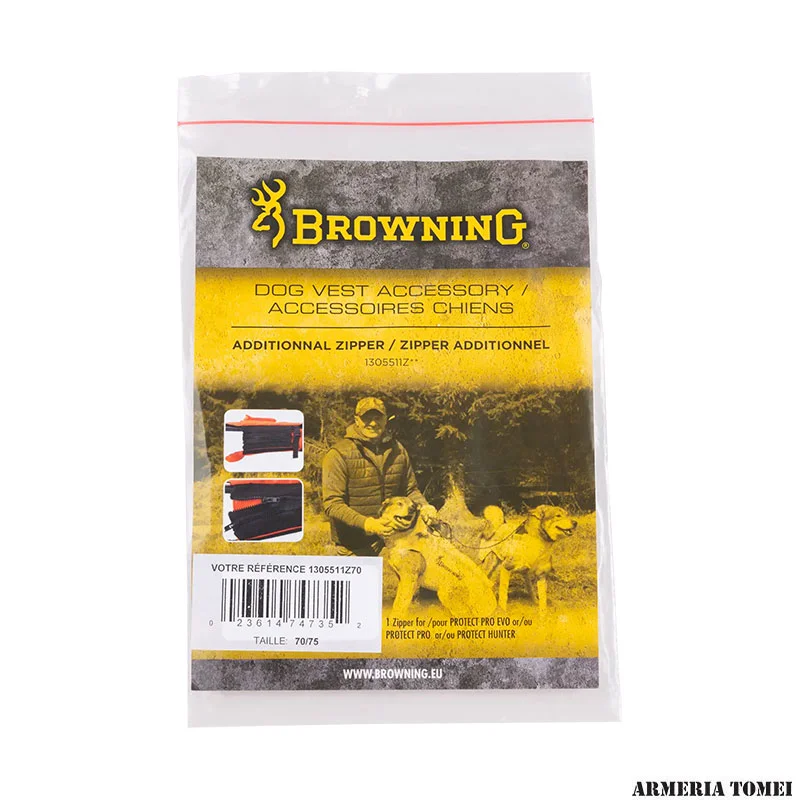 BROWNING - DOG VEST ACCESSORY ADDITIONNAL ZIPPER - immagine 2