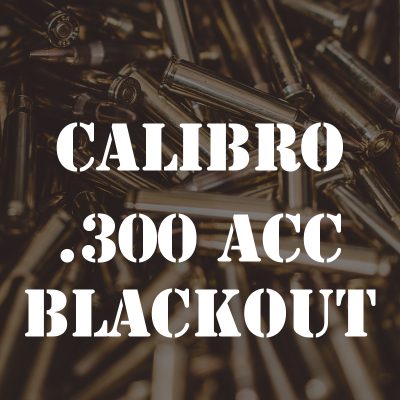 Calibro .300 AAC Blackout