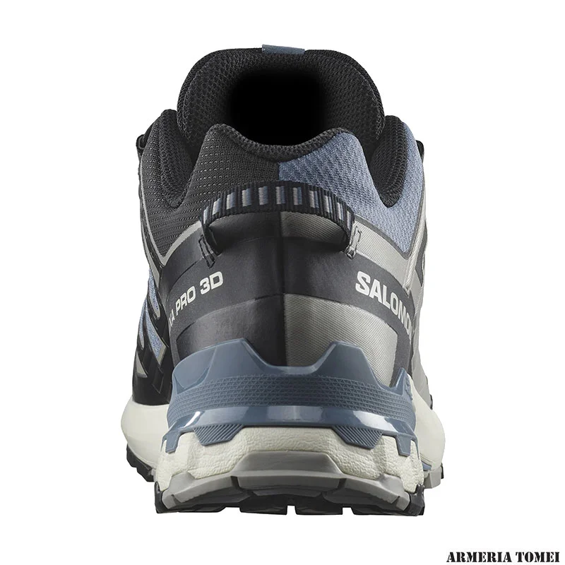 SALOMON - UOMO - XA PRO 3D V9 GTX Flint Stone / Black / Ghost Gray - immagine 4