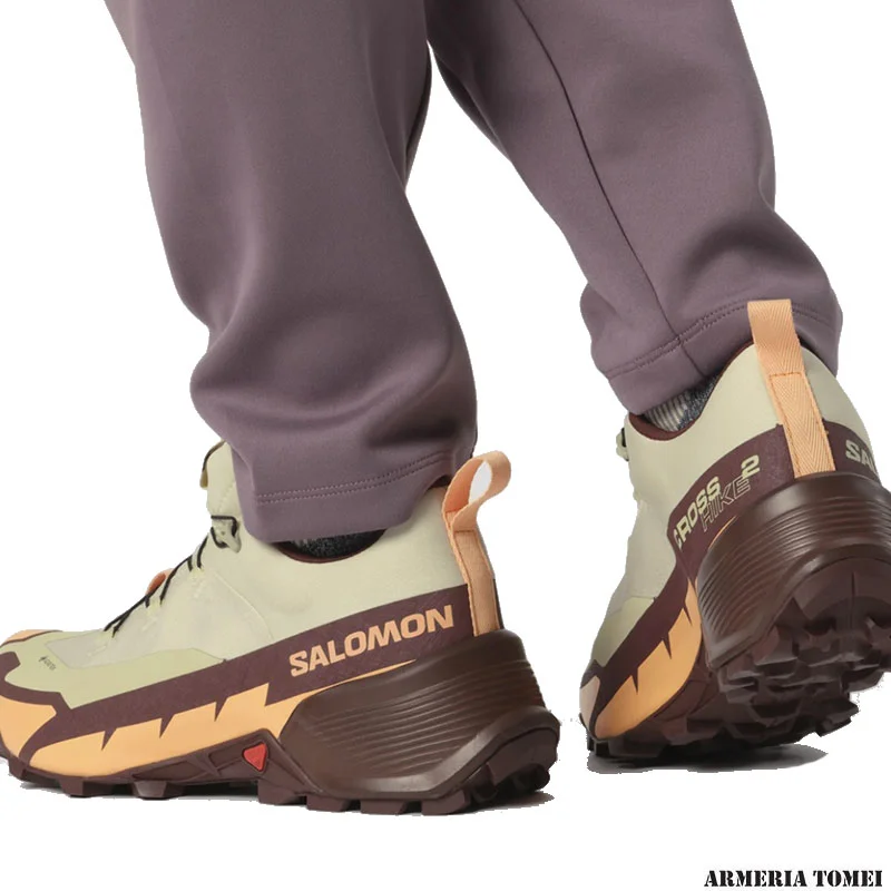 SALOMON - DONNA - CROSS HIKE 2 GTX Alfalfa / Cantaloupe / Bitter Chocolate - immagine 8