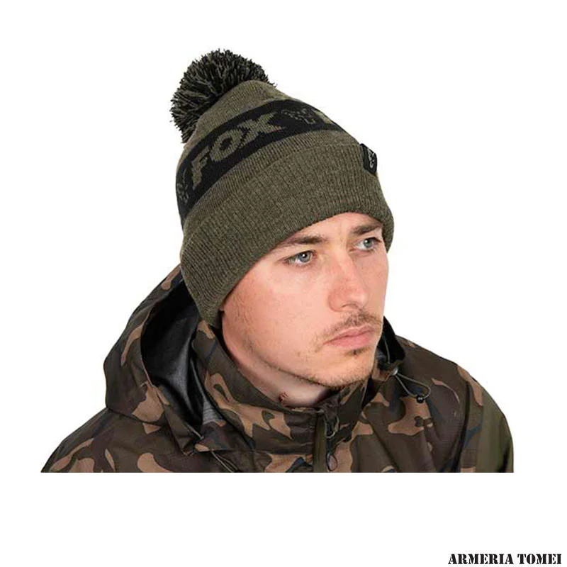 CAPPELLO - FOX - COLLECTION BOBBLE HAT Green/Black - immagine 4