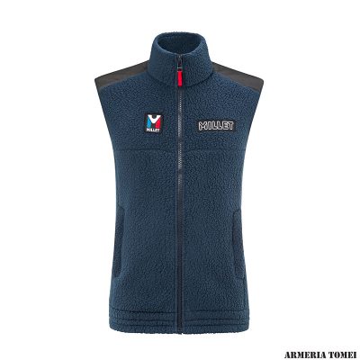 GILET - MILLET - HERITAGE FLEECESHEEP JKT 7317 SAPHIR