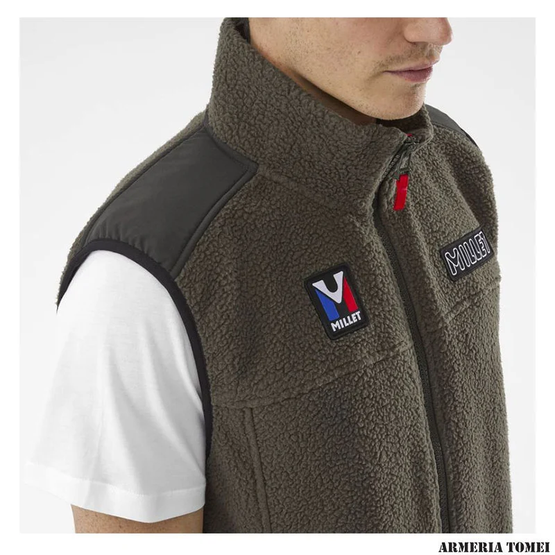 GILET - MILLET - HERITAGE FLEECESHEEP JKT 8637 DEEP JUNGLE - immagine 5