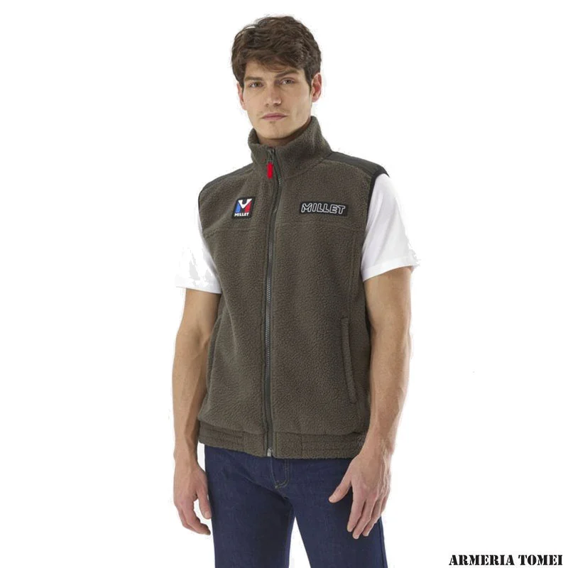 GILET - MILLET - HERITAGE FLEECESHEEP JKT 8637 DEEP JUNGLE - immagine 3