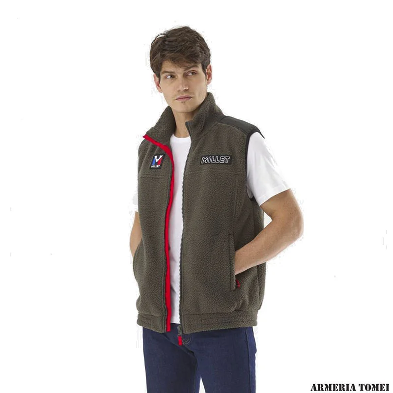 GILET - MILLET - HERITAGE FLEECESHEEP JKT 8637 DEEP JUNGLE - immagine 4
