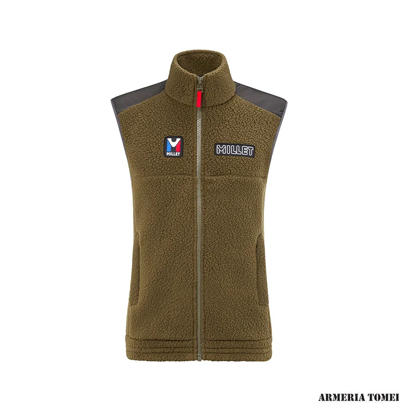 GILET - MILLET - HERITAGE FLEECESHEEP JKT 8637 DEEP JUNGLE