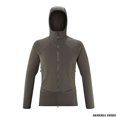 GIACCA PILE - MILLET - TRILOGY ICON POWER HOODIE Deep Jungle