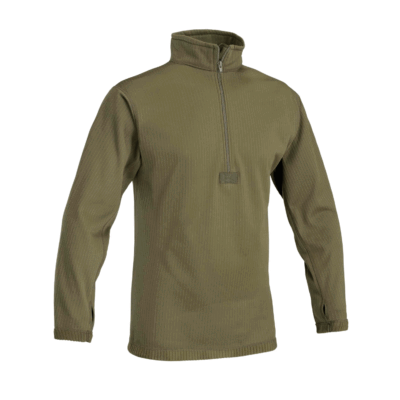 NERG OPENLAND - MAGLIA TERMICA INTIMA LEVEL 2 OD Green