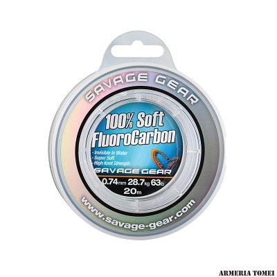 SAVAGE GEAR - 100% SOFT FLUOROCARBON 1.0mm 50.5kg 111lb 15m