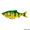 SAVAGE GEAR - 4D LINE THRU ROACH 18cm - 7" 80g - 2 2/3oz Slow Sinking FIRETIGER