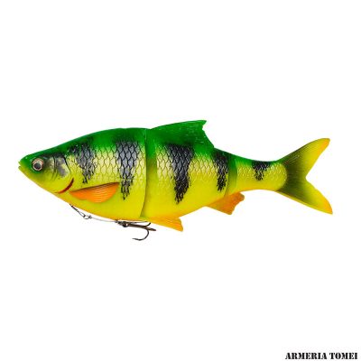 SAVAGE GEAR - 4D LINE THRU ROACH 18cm - 7" 80g - 2 2/3oz Slow Sinking FIRETIGER