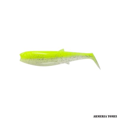 SAVAGE GEAR - CANNIBAL SHAD 3G 6.8CM FLUO YELLOW GLOW (BULK)