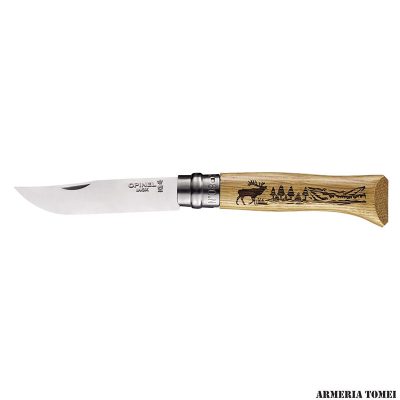 COLTELLO - OPINEL - ANIMALIA N°08 INOX "CERVO"