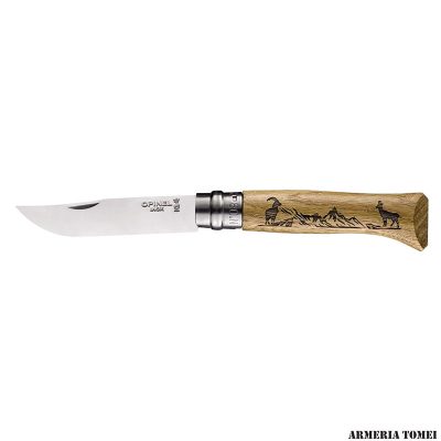 COLTELLO - OPINEL - ANIMALIA N°08 INOX "CAMOSCIO"