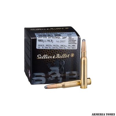 SELLIER & BELLOT - 30-06 SPRING. 180grs 11,7g SP No.2937