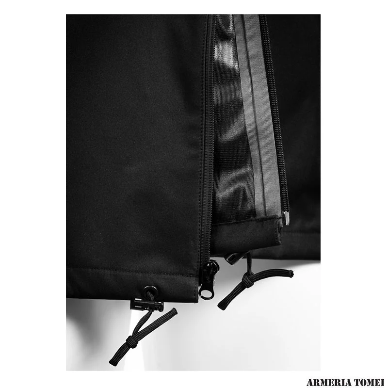 NERG OPENLAND TACTICAL - GIACCA IMPERMEABILE Black - immagine 5