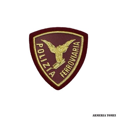PATCH - POLIZIA FERROVIARIA CON VELCRO
