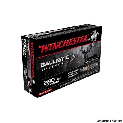 WINCHESTER - 280 REM 140GR BALLISTIC SILVERTIP