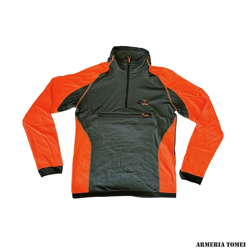 ZOTTA FOREST - ZENITH MAN FLEECE Green/Fluo